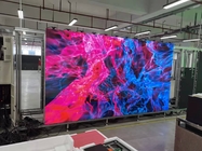 Pubblicità dell'esposizione principale all'aperto dell'interno del retroscena parete locativa senza cuciture dello schermo 500x1000 500x500mm LED della video