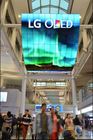 Tenda dell'esposizione principale colore pieno dell'interno LED dello SPUTO P6 video per la pubblicità