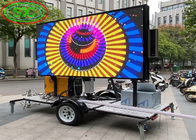 La macchina di pubblicità mobile LED di alta luminosità visualizza il segno all'aperto dell'automobile In1 P6 LED di RGB 3