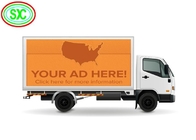 L'esposizione principale camion mobile impermeabile, pubblicità di Hd ha condotto il tabellone per le affissioni mobile