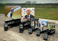 il camion mobile all'aperto ha condotto l'esposizione con il passo di 4mm per la pubblicità commerciale