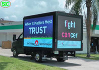 Video l'esposizione principale della parete camion mobile, Van Truck Mounted ha condotto il tabellone per le affissioni dello schermo 5 anni di garanzia