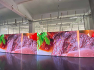 Rgb 500*1000 mm Indoor Full Color Led Display P3.91 Scenic Advertising Background