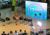 la video parete del pixel dell'interno dello schermo principale P3.91 p4.81 500*500mm ha condotto la manifestazione di TV locativa di evento dell'esposizione