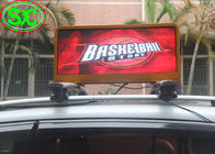 L'esposizione del segno dell'automobile LED di P6 LED con il tetto telecomandato del taxi 4G ha condotto l'esposizione