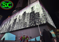 Esposizione all'aperto di pubblicità dell'angolo LED di colore pieno P10 con Novastar