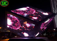 Colore pieno trasparente della video esposizione del LED P7.8125 millimetro per la pubblicità all'aperto
