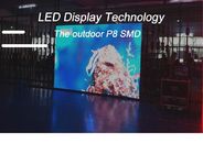 Ricerca all'aperto di alta risoluzione di colore pieno SMD3535 1/4 dell'esposizione di LED di colore pieno di IP65 P8