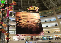 Angolo di visione dell'interno dell'esposizione di LED di colore pieno di pubblicità sottile eccellente ampio P3.91 per i centri commerciali