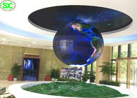una sfera flessibile da 360 gradi che annuncia la palla principale digitale degli schermi di visualizzazione