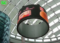 Angolo di vista dell'interno flessibile dell'esposizione di LED della tenda P3 ampio SMD2020 per il centro commerciale
