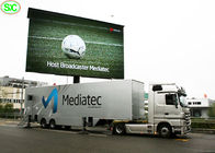Pubblicità mobile P5 montato camion del tabellone per le affissioni di Digital di luminosità di 8000 pidocchi impermeabile