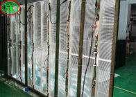 Materiale di alluminio del Governo di P3.91 LED dello schermo dello schermo trasparente dell'interno della finestra di vetro