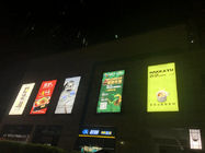 Ferro del bordo di pubblicità del centro commerciale dello stadio P10 LED e materiale del Governo dell'acciaio