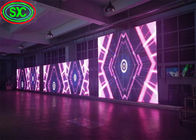 Esposizione della parete divisoria di colore pieno LED di P2.5 SMD, alta risoluzione dello schermo della tenda della fase del LED