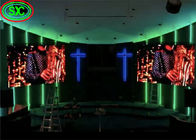 Schermi della fase LED del fondo P3.91 4x3m della chiesa HD