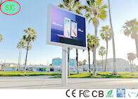 pannello del tabellone per le affissioni di pubblicità di 320W/m2 P6 6500cd/M2 1R1G1B LED