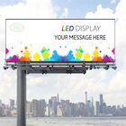 Tabelloni per le affissioni P8, cartellone pubblicitario all'aperto di SMD2727 RGB LED della pagina di acciaio di colore pieno