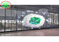 Schermo principale trasparente dell'interno P3.91-7.8125 del prodotto trasparente regolabile di luminosità LED