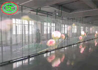 Schermo visibile trasparente 5000cd/sqm di vetro LED di SMD1921 P7.82