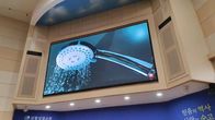 La parete principale di pubblicità LED dello schermo di visualizzazione P4 millimetro ha condotto il tabellone per le affissioni locativo dell'interno del fornitore LED dell'esposizione