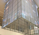 Schermo di vetro locativo principale trasparente dell'interno di Pantalla LED di prezzi dello schermo di colore pieno dell'esposizione dello schermo di visualizzazione P3.91-7.82 SMD