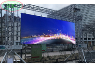 Il LED all'aperto visualizza lo schermo di P 4 LED con la struttura della fase e della capriata per il concerto