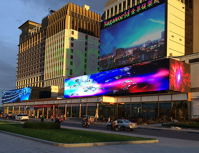 Schermo principale all'aperto del video di pubblicità dell'esposizione del pannello p16 p10 p8 di SMD LED