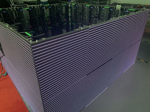 Ultime notizie aziendali su Cubo dell'interno dei gabinetti di P2.604 500x500mm