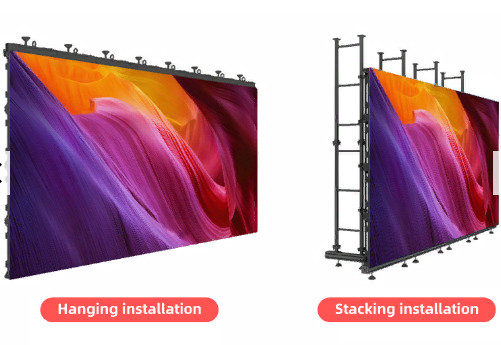 P4.81 Screen a LED a noleggio all'aperto Display a LED a castura a stampo in alluminio