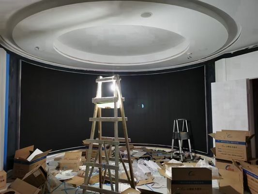 Prezzo buono Parete flessibile dell'interno di P2 LED la video ha curvato il modulo commerciale di pubblicità LED in linea