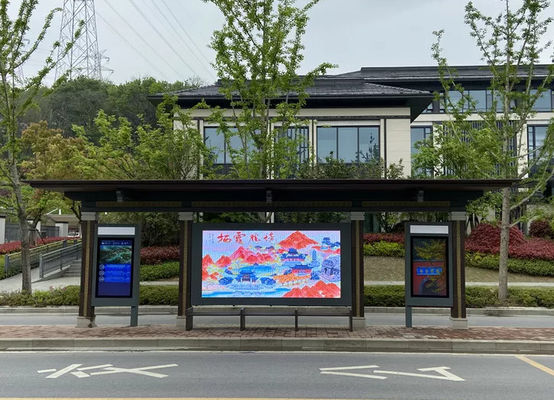 Lo schermo impermeabile all'aperto dell'interno IP65 del LED su rinfresca l'esposizione di Rate Full Color HD