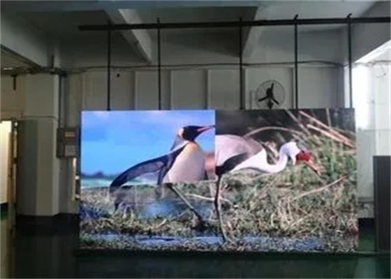 Noleggio di schermo pubblicitario a LED impermeabile all'aperto, P3.91 Displayboard a LED a colori completi MBI5124 Alta risoluzione