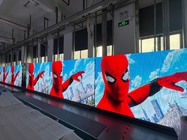 Schermo dell'interno fisso dell'esposizione di LED P3 grande 576x576mm per l'aeroporto del deposito dello studio