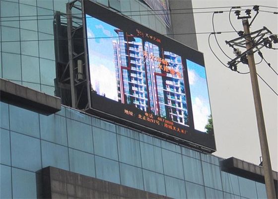 P6 Outdoor Full Color LED Display Screen 6mm Pixel Pitch IP65