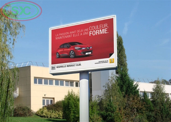 Alto luminosità 6000 nits all'aperto digitale LED cartellone pubblicitario LED display sotto la luce solare diretta