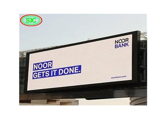 Esposizione di LED all'aperto telecomandata di P6 RGB per la pubblicità con l'alimentazione elettrica di Meanwell