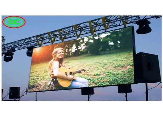 P6 Outdoor Full Color LED Display Screen 6mm Pixel Pitch IP65