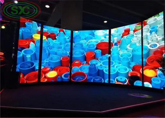 Incredibile schermo a LED interno costruire un mondo colorato per il noleggio utilizzando