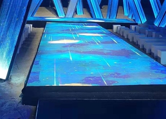 Cina SMD3535 Sound Active Dj Led Disco Dance Floor Panels di luce bianca calda