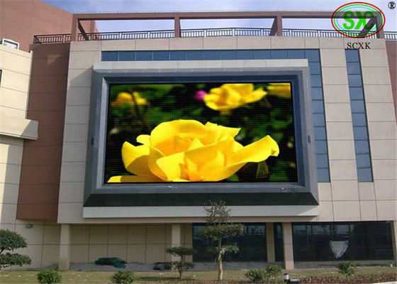 Prezzo buono Esposizione di LED all'aperto di colore pieno di IP65 HD P8 con il Governo d'acciaio e di alluminio, 3 anni di garanzia in linea