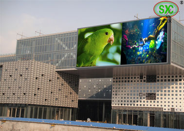 P10 10000 punti/m2 960*960mm Grandi pannelli video a LED esterni a colori fissi per la pubblicità