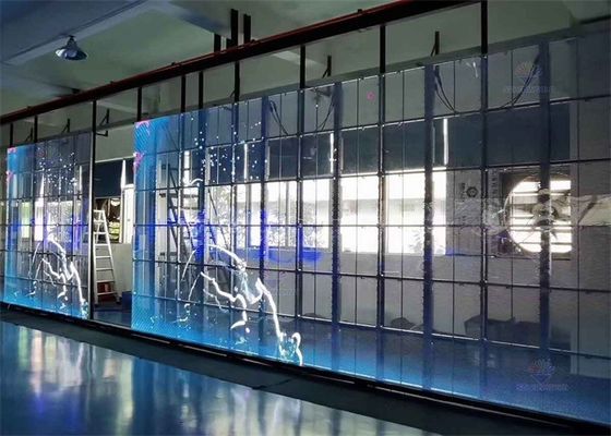 Prezzo buono Wafer Chip Screen LED trasparente, Display LED trasparente per interni in linea