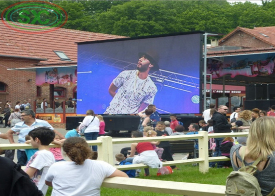 Scenario sfondo schermo LED esterno display a LED tutta l' attrezzatura assemblare facile