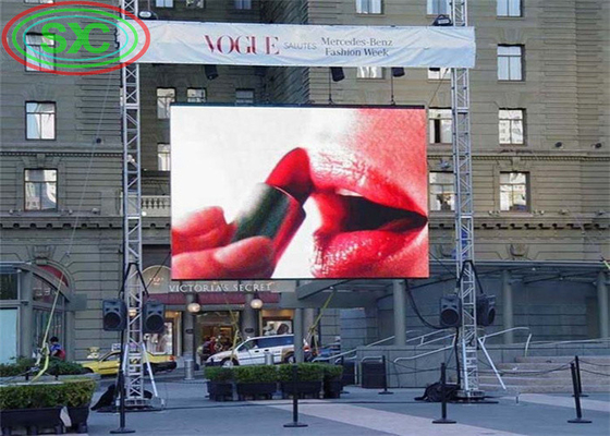 SMD2727 Outdoor Full Color LED ad alta luminosità in alluminio a fusione 1R1G1B