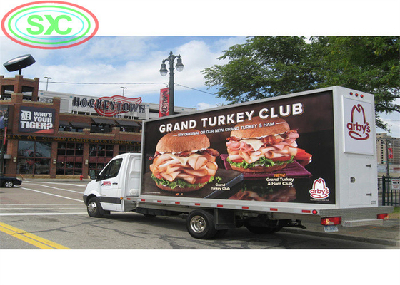 Refresh Frequency Display a LED per camion mobili 60Hz Framerate per grafica Display in movimento