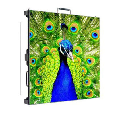 Alto luminosità P2.5 SMD LED Display Screen 3840Hz 640mm x 640mm dimensione armadio P1.25 COB