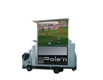 schermo a LED impermeabile P5 montato su camion 5 anni di garanzia 3G WIFI Controllo schermo a LED da stadio