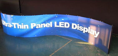 Display a LED indoor P4 RGB Densità di pixel 62500, SMD schermo a LED flessibile 3G WIFI display a LED a colori interni