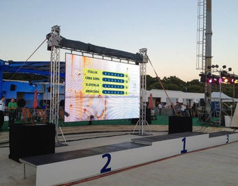 Displayboard all'aperto a LED P4 a colori leggeri 5 anni di garanzia